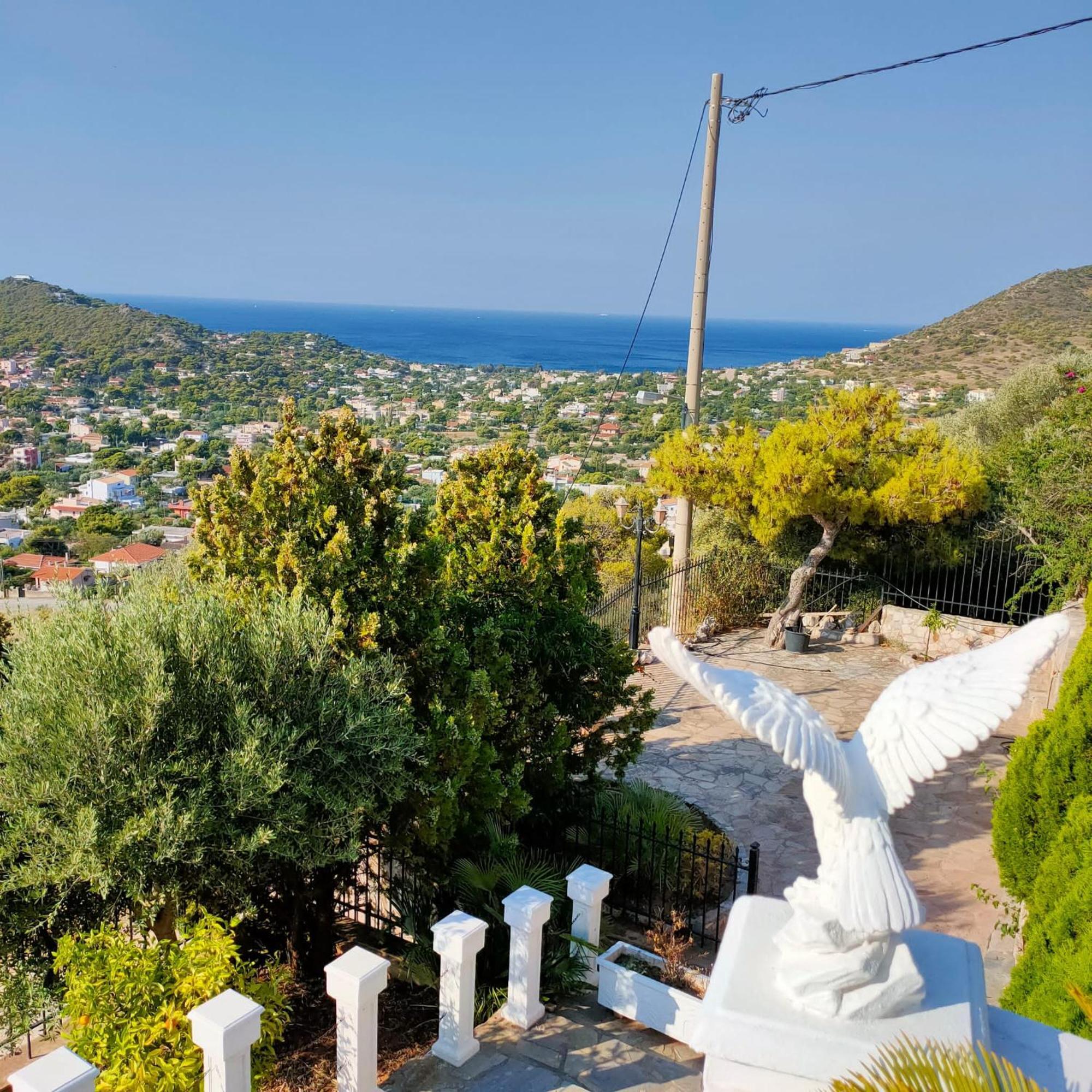 Eagles Nest Villa Athenian Riviera In Aghia Marina Near Lagonisi, Next To The Beach Close To Athens Airport Agia Marina  Exteriér fotografie